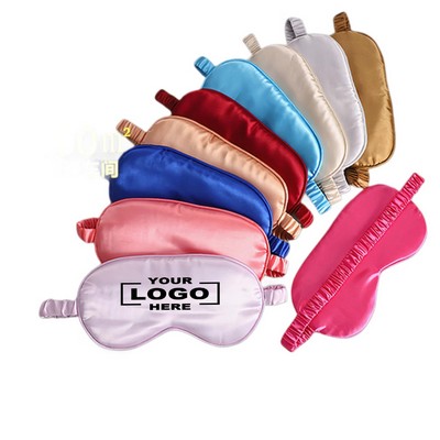 Soft Silk Satin Sleeping Eye Mask