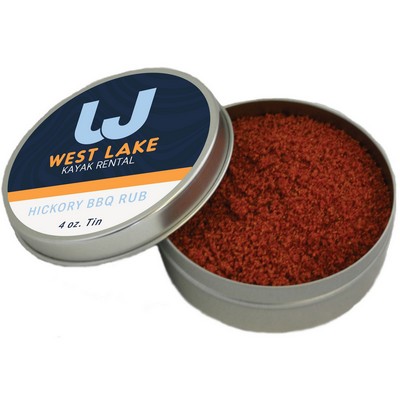Hickory BBQ Spice Rub in 4 Oz. Tin