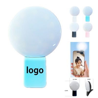 MicroRing Rechargeable Selfie Ring Light - 3 Lighting Modes