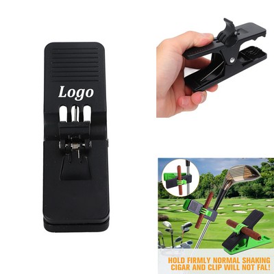Golf Cigar Minder Clip