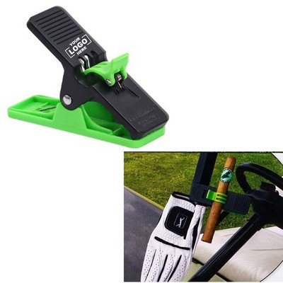 Golf Cart Cigar Clip Holder